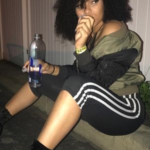 Black Adidas Capri Leggings